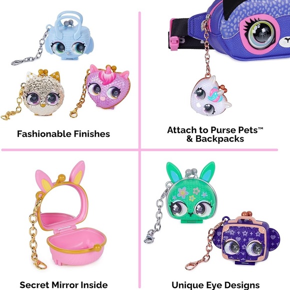 Other - Purse Pets Luxey Charms 1-Pack Collectible Purse Charm (Styles Vary) NWT